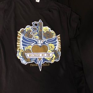 Bon Jovi 2013 Tour Large Black shirt